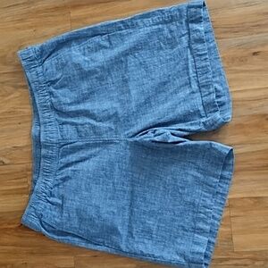 LL Bean Lakewashed Men's Shorts Pull-On Chambray